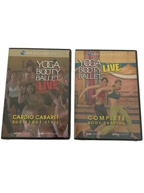Beachbody Yoga Booty Ballet DVD Set: Complete Body Shaping & Cardio Cabaret